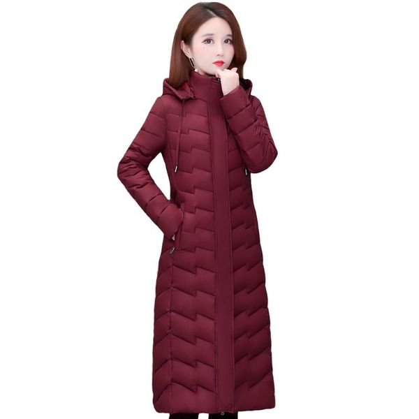 leather office ladies women winter puffer jacket hooded slim female cotton padded long coat thick warm outwear woman parkas, Black
leather office ladies women winter puffer jacket hooded slim female cotton padded long coat thick warm outwear woman parkas, Black
