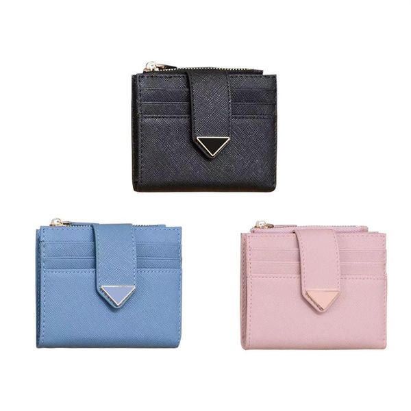 with box triangle saffiano purse wallets cards holder 9 card slots fashion womens mens designer luxury cardholder smooth leather w2304, Red;black
with box triangle saffiano purse wallets cards holder 9 card slots fashion womens mens designer luxury cardholder smooth leather w2304, Red;black