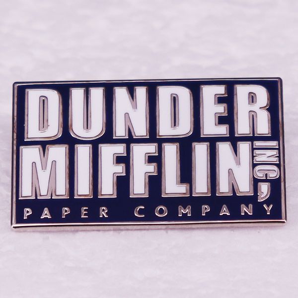 dunder mifflin's enamel pin office funny enamel pins cute anime movies games hard enamel pins collect metal cartoon brooch backpack hat, Blue
dunder mifflin's enamel pin office funny enamel pins cute anime movies games hard enamel pins collect metal cartoon brooch backpack hat, Blue