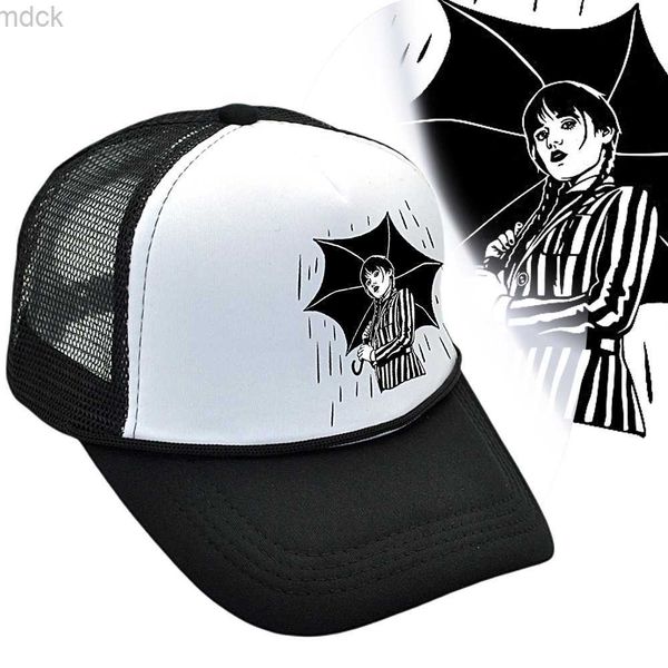 ball caps wednesday addams baseball cap printing visors summer mesh breathable caps adjustable couple hat, Blue;gray
ball caps wednesday addams baseball cap printing visors summer mesh breathable caps adjustable couple hat, Blue;gray