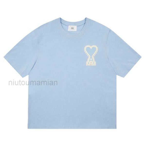t shirts for men women short correct of big heart badge embroidered amis sleeve men's and women's fashion brand the peach loose ha, White;black
t shirts for men women short correct of big heart badge embroidered amis sleeve men's and women's fashion brand the peach loose ha, White;black