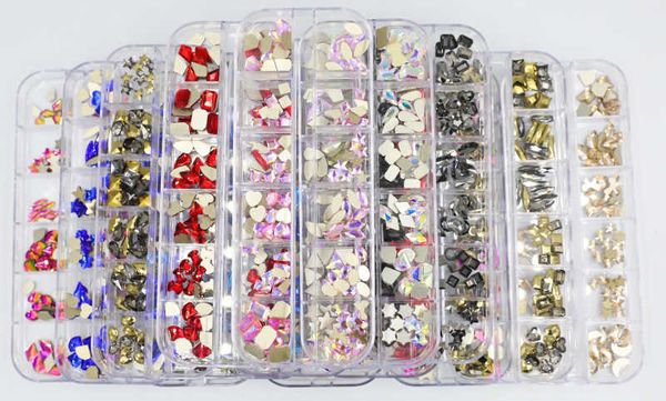nail art decorations 12grid 120pcs mix sizes colors glass crystal ab rhinestone stone clear flatback 3d glitter nail art rhinestones decorat, Silver;gold
nail art decorations 12grid 120pcs mix sizes colors glass crystal ab rhinestone stone clear flatback 3d glitter nail art rhinestones decorat, Silver;gold