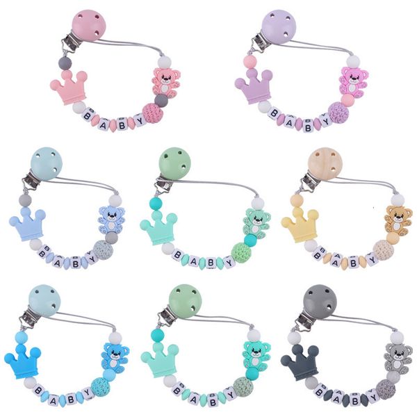pacifier holders clips# cartoon baby clips personalized name silicone beads felt balls teether chew toy gift anti loss chain 230421
pacifier holders clips# cartoon baby clips personalized name silicone beads felt balls teether chew toy gift anti loss chain 230421