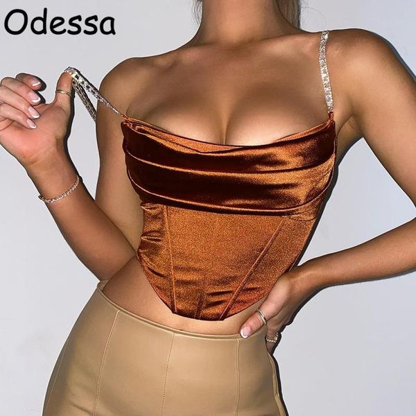 tanks odessa vintage chain ruched tank women spring summer y2k party crop corset ladies elegant casual camis 2021, Black;white
tanks odessa vintage chain ruched tank women spring summer y2k party crop corset ladies elegant casual camis 2021, Black;white