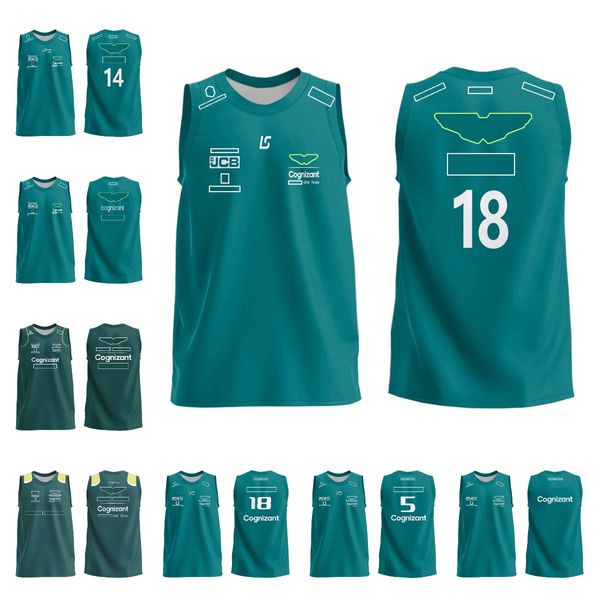 f1 team racing suit 2023 summer new vest formula one sleeveless racing suit for men and women summer short sleeve customization
f1 team racing suit 2023 summer new vest formula one sleeveless racing suit for men and women summer short sleeve customization