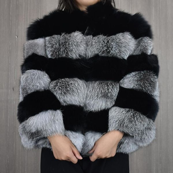 fur 2020 new natural silver fox fur frost fox fur fox fur coat threeinone coat with detachable sleeves european winter warm fa, Black
fur 2020 new natural silver fox fur frost fox fur fox fur coat threeinone coat with detachable sleeves european winter warm fa, Black