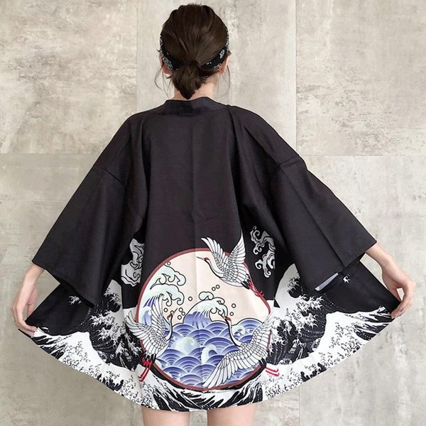 Women's Jackets Summer Black Thin Kimono Jacket Women Loose Cardigan With Belt Vintage Japan Style Sunscreen Coat Windbreaker Outerwear
Women's Jackets Summer Black Thin Kimono Jacket Women Loose Cardigan With Belt Vintage Japan Style Sunscreen Coat Windbreaker Outerwear