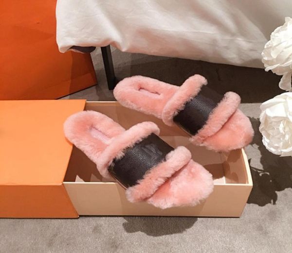 2021 fashionable women039s fur slippers with real wool real calfskin slide sandals winter warm boots with box8489057, Black
2021 fashionable women039s fur slippers with real wool real calfskin slide sandals winter warm boots with box8489057, Black