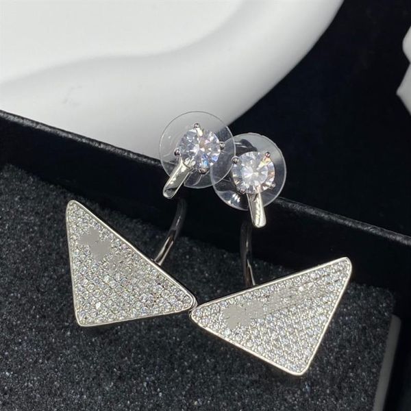 luxury fashion triangle stud earrings with diamond female designer design ladies premium earring party wedding engagement 18k whit280k, Golden;silver
luxury fashion triangle stud earrings with diamond female designer design ladies premium earring party wedding engagement 18k whit280k, Golden;silver