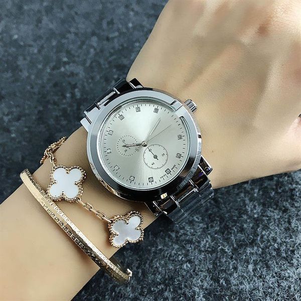 brand quartz wrist watch for men women girl style metal steel band watches g43192s, Slivery;brown
brand quartz wrist watch for men women girl style metal steel band watches g43192s, Slivery;brown