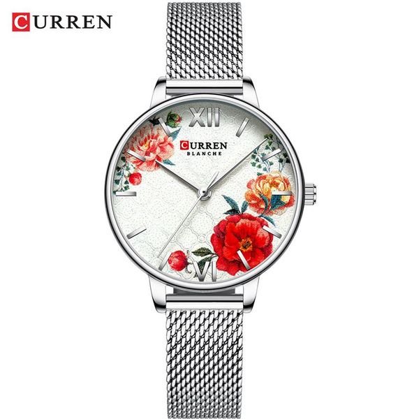 ladies watches curren new fashion design women watch casual elegant woman quartz wristwatches with stainless steel bracelet181w, Slivery;brown
ladies watches curren new fashion design women watch casual elegant woman quartz wristwatches with stainless steel bracelet181w, Slivery;brown