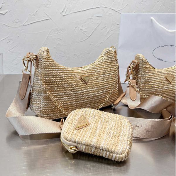 fashion brand designer bag high version hobo bags women woven straw bag mini purse luxury two piece set chain shoulder crossbody 24cm
fashion brand designer bag high version hobo bags women woven straw bag mini purse luxury two piece set chain shoulder crossbody 24cm
