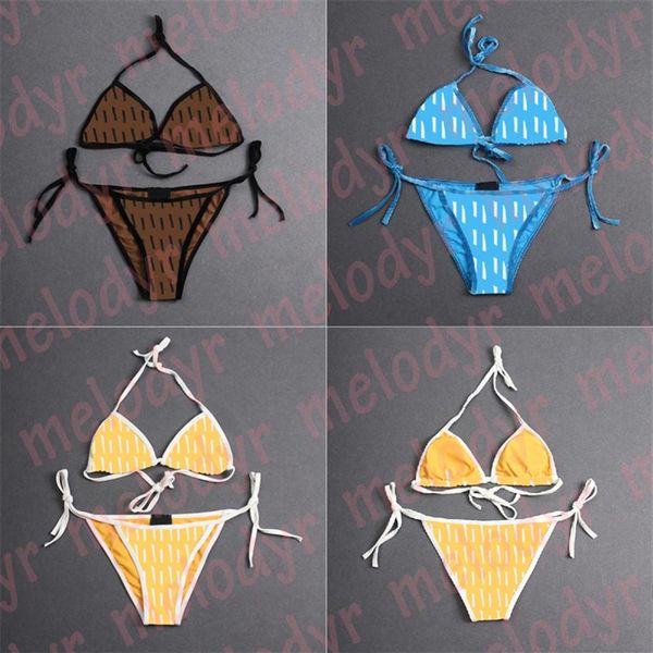 women two piece swimwear outdoor swimming bikini letter print summer beach swimsuit set229v, Black
women two piece swimwear outdoor swimming bikini letter print summer beach swimsuit set229v, Black