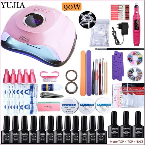 nail art kits yujia gel set acrylic polish kit with 90w uv led lamp polygels tools299m
nail art kits yujia gel set acrylic polish kit with 90w uv led lamp polygels tools299m