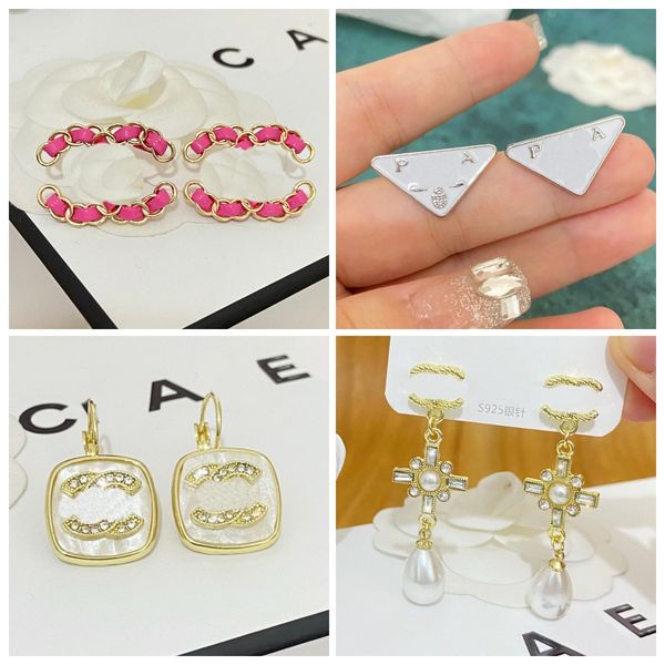 luxury love diamond dangle earrings romantic style fashion women jewelry classic 18k gold plated pearl stud earrings 2023 party gift earring, Silver
luxury love diamond dangle earrings romantic style fashion women jewelry classic 18k gold plated pearl stud earrings 2023 party gift earring, Silver