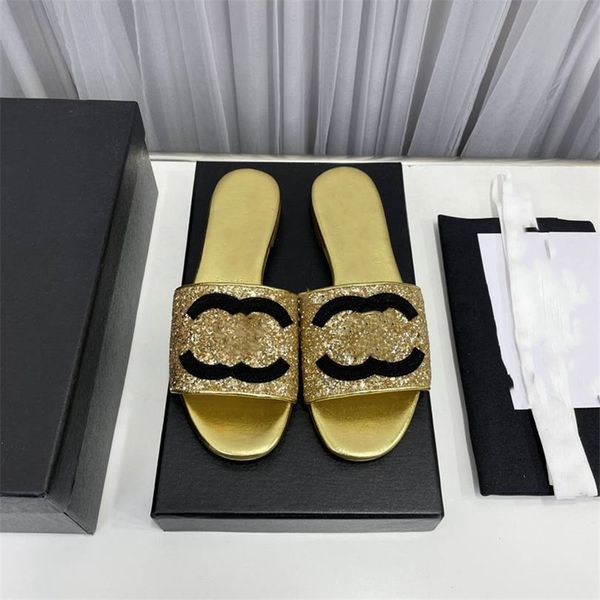 fashion slippers 2023 channel luxury design summer men's and women's flats thick soled leather rubber lettering logo casual cartoo, Black
fashion slippers 2023 channel luxury design summer men's and women's flats thick soled leather rubber lettering logo casual cartoo, Black
