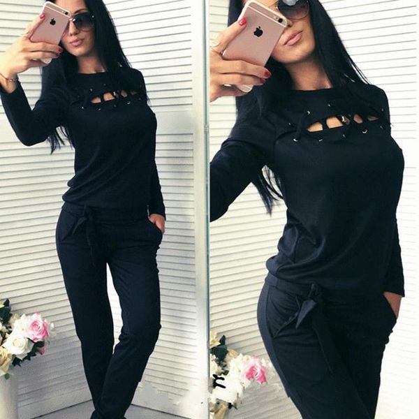 tracksuits new women sports sets women tracksuits sportswear sports fitness running volleyball sets 2 pieces bandage hoodies + sweatpants, Gray
tracksuits new women sports sets women tracksuits sportswear sports fitness running volleyball sets 2 pieces bandage hoodies + sweatpants, Gray