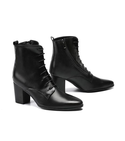men shoes cowboy boots black soft leather ankle boots thick heels mens high heels zapatos hombre vestir lace up man oxfords2950857
men shoes cowboy boots black soft leather ankle boots thick heels mens high heels zapatos hombre vestir lace up man oxfords2950857