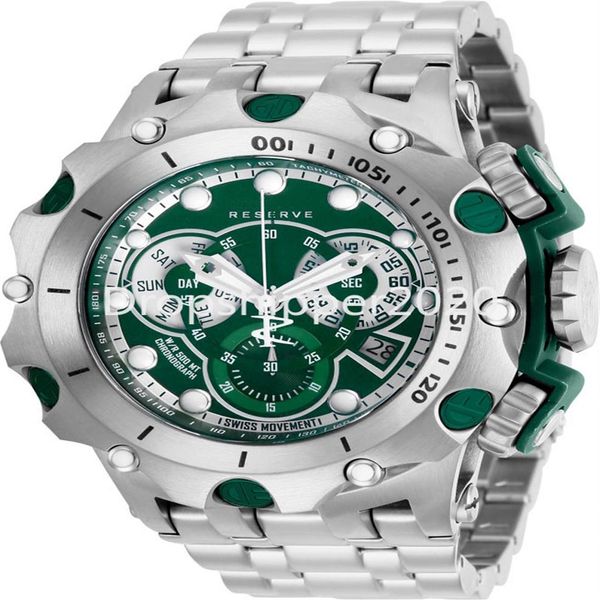 undefeated watch reserve venom men model -27788 men's swiss quartz 51mm rotating dial chronograph watchs relogio masculino259t, Slivery;brown
undefeated watch reserve venom men model -27788 men's swiss quartz 51mm rotating dial chronograph watchs relogio masculino259t, Slivery;brown