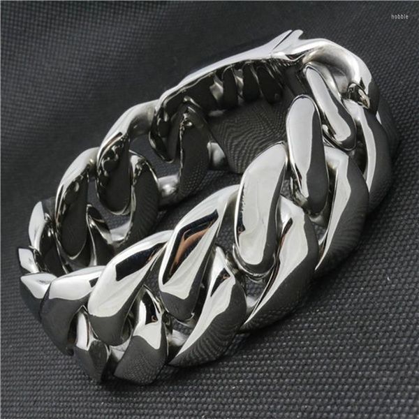 link bracelets 24mm 316l stainless steel curb cuban bracelet huge heavy silver color chain whole jewelry mens boys adjust leng216h, Black
link bracelets 24mm 316l stainless steel curb cuban bracelet huge heavy silver color chain whole jewelry mens boys adjust leng216h, Black