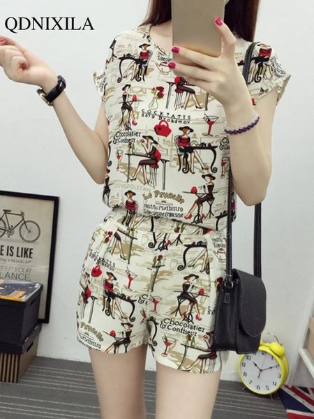 dress 2022 summer loose oversized sweet elegant printed women's shorts set casual fashion short sleeved tshirt shorts 2piece set, White
dress 2022 summer loose oversized sweet elegant printed women's shorts set casual fashion short sleeved tshirt shorts 2piece set, White