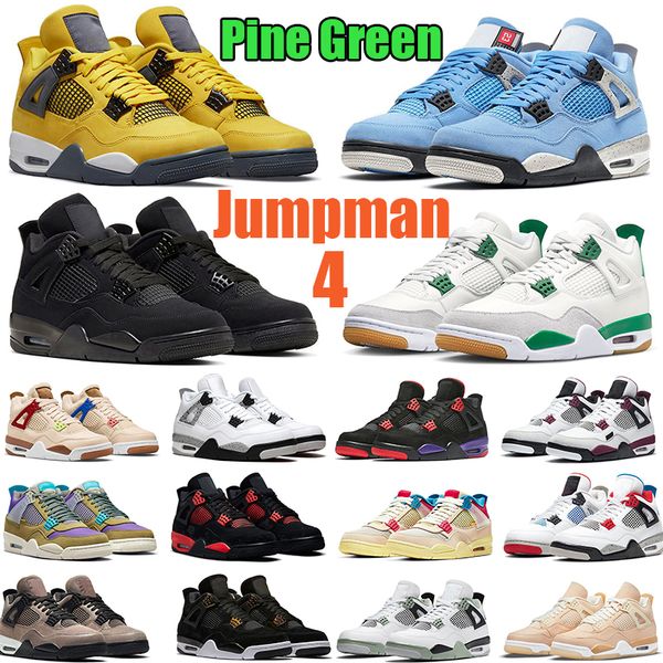 4 basketball shoes for men women 4s pine green black cat lightning university blue red thunder mens sports sneakers trainer
4 basketball shoes for men women 4s pine green black cat lightning university blue red thunder mens sports sneakers trainer