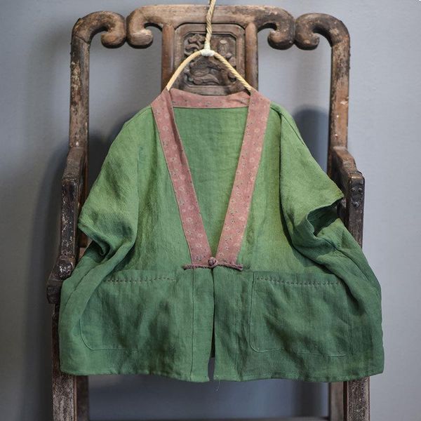 vests johnature 2021 autumn new vneck patchwork single button cotton linen cardigan vests loose leisure allmatch 8 color women vest, Black;white
vests johnature 2021 autumn new vneck patchwork single button cotton linen cardigan vests loose leisure allmatch 8 color women vest, Black;white