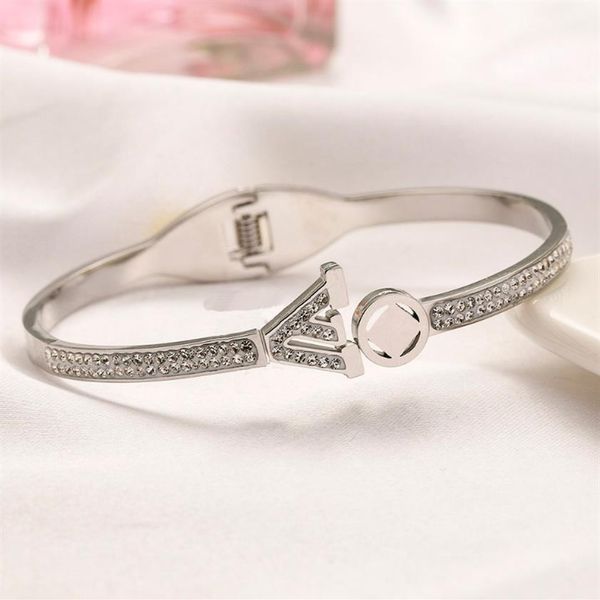 bangle designer luxury bracelets women letter jewelry 18k gold plated 925 silver stainless steel wristband cuff fashion jewelry ac261n, Black
bangle designer luxury bracelets women letter jewelry 18k gold plated 925 silver stainless steel wristband cuff fashion jewelry ac261n, Black