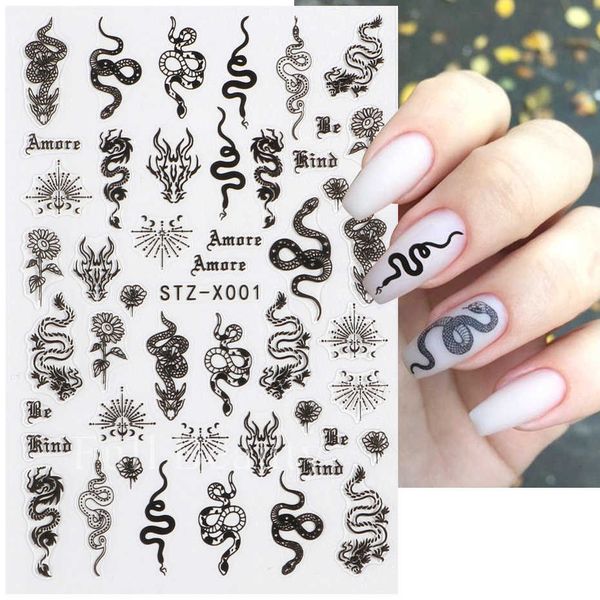 stickers decals 3d black snake dragon nail decals animal butterfly flower nail art stickers adhesive slider spring manicure accessories stzx
stickers decals 3d black snake dragon nail decals animal butterfly flower nail art stickers adhesive slider spring manicure accessories stzx
