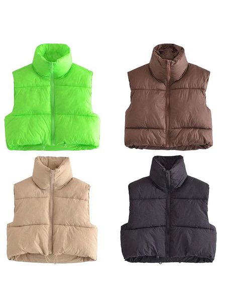 tanks 2022 new women's fashion casual short vest retro sleeveless zipper cotton clothing women's vest jacket chic, Black;white
tanks 2022 new women's fashion casual short vest retro sleeveless zipper cotton clothing women's vest jacket chic, Black;white