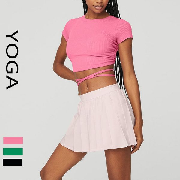 alo yoga yoga breathable backline fitness open waist sports t-shirt cross border wholesale and retail in europe and america
alo yoga yoga breathable backline fitness open waist sports t-shirt cross border wholesale and retail in europe and america