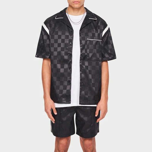 hawaiian oem summer beach shirt set men 2023 new fashion tonal checkerboard resort, White;black
hawaiian oem summer beach shirt set men 2023 new fashion tonal checkerboard resort, White;black