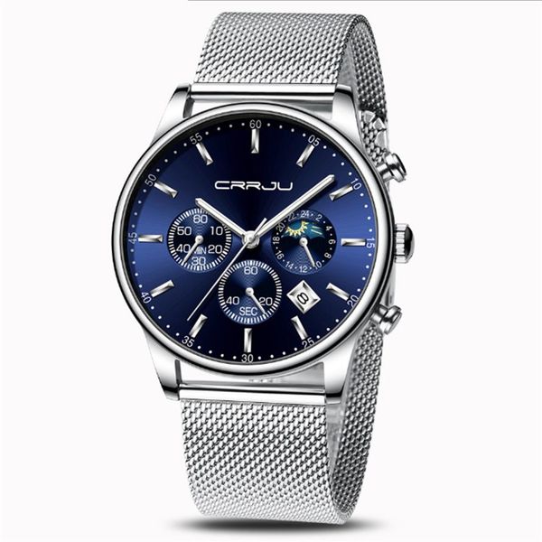 crrju 2266 quartz mens watch selling casual personality gentlemens watches fashion popular student wristwatches whole314n, Slivery;brown
crrju 2266 quartz mens watch selling casual personality gentlemens watches fashion popular student wristwatches whole314n, Slivery;brown