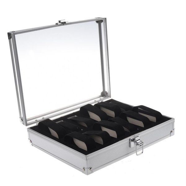2021 aluminum 12 wristwatch watch cases showcase display storage case box206z, Black;blue
2021 aluminum 12 wristwatch watch cases showcase display storage case box206z, Black;blue