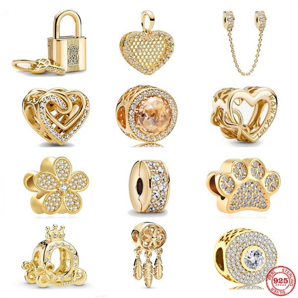 new popular 925 sterling silver pendant charm and glittering glowing heart gold pearl is suitable for primitive pandora diy women&229o, Golden;silver
new popular 925 sterling silver pendant charm and glittering glowing heart gold pearl is suitable for primitive pandora diy women&229o, Golden;silver