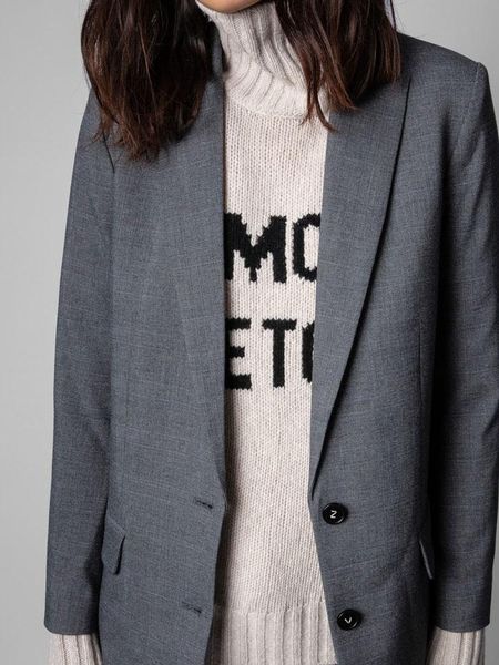 pants 2022 spring and autumn thin commuter suit jacket loose gray blazer women, White
pants 2022 spring and autumn thin commuter suit jacket loose gray blazer women, White
