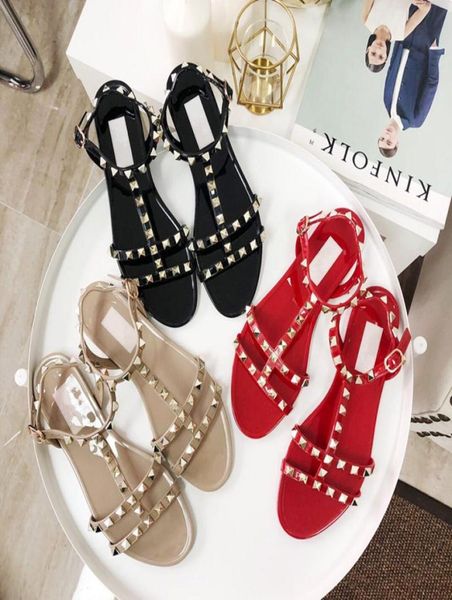highend women039s shoes production summer jelly women039s shoes rivet rubber sandals nonslip flat shoes beach shoelace6700128, Black
highend women039s shoes production summer jelly women039s shoes rivet rubber sandals nonslip flat shoes beach shoelace6700128, Black
