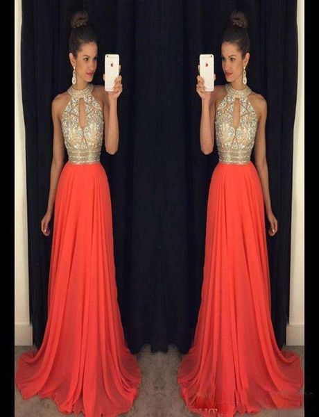 2019 high neck prom dresses with chiffon floor length long dresses evening wear custom made prom party gowns5684437, Black
2019 high neck prom dresses with chiffon floor length long dresses evening wear custom made prom party gowns5684437, Black