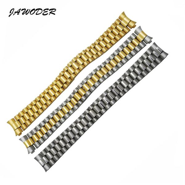 jawoder watch band 13mm 17mm 20mm silver gold stainless steel polishing brushed curved end watch strap bracelets for rolex2472, Black;brown
jawoder watch band 13mm 17mm 20mm silver gold stainless steel polishing brushed curved end watch strap bracelets for rolex2472, Black;brown