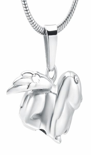 zzl081 angel wing rabbit stainless steel keepsake urn necklace with crystal eyes pet memorial jewelry for cremation ashes7237579, Silver
zzl081 angel wing rabbit stainless steel keepsake urn necklace with crystal eyes pet memorial jewelry for cremation ashes7237579, Silver