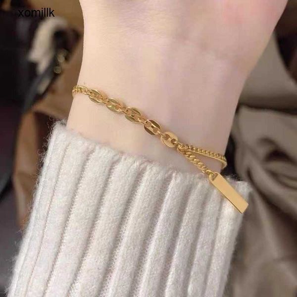 hermm designer bracelet lucky sign on the bracelet women s 2023 new pig nose colored caseless card high end feeling light luxury small crowd, Black
hermm designer bracelet lucky sign on the bracelet women s 2023 new pig nose colored caseless card high end feeling light luxury small crowd, Black