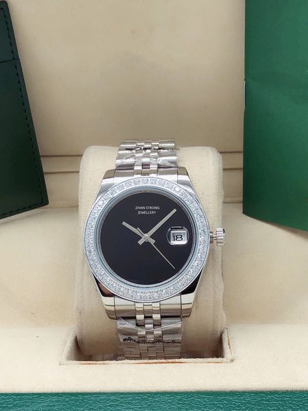 fashion designer men's automatic movement wristwatches 41mm diamond bezel jubilee stainless steel designer mens mechanical watches wate, Slivery;golden
fashion designer men's automatic movement wristwatches 41mm diamond bezel jubilee stainless steel designer mens mechanical watches wate, Slivery;golden