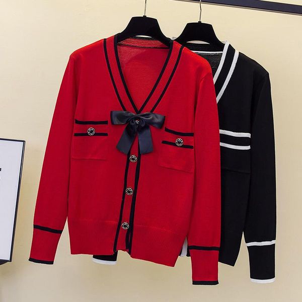sweaters fashion women sweater singlebreasted splicing long sleeves cardigan vneck female casual knitted cardigan women clothing, White;black
sweaters fashion women sweater singlebreasted splicing long sleeves cardigan vneck female casual knitted cardigan women clothing, White;black