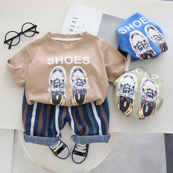 2023 summer children clothing sets baby boys t shirt shorts girls tracksuits kids sportswear infant clothes outfits, White
2023 summer children clothing sets baby boys t shirt shorts girls tracksuits kids sportswear infant clothes outfits, White
