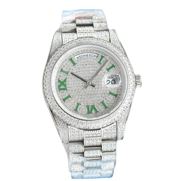 full diamond watch mens automatic mechanical watch 41mm diamond-encrusted steel sapphire waterproof women's business watch luxury date, Slivery;brown
full diamond watch mens automatic mechanical watch 41mm diamond-encrusted steel sapphire waterproof women's business watch luxury date, Slivery;brown