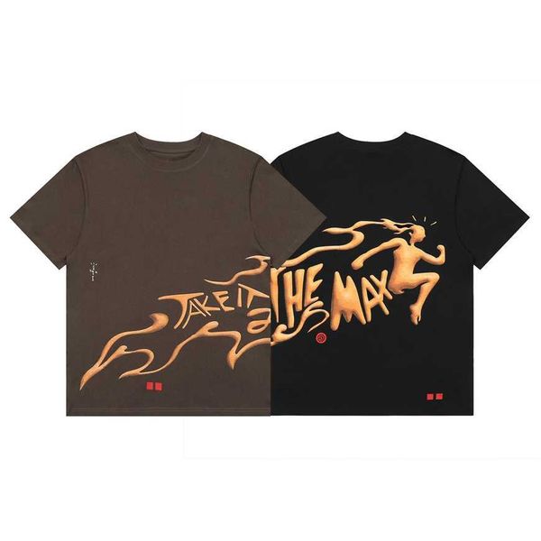 32% off fashion travis co-branded letter abstract printed short-sleeved t-shirt for men and women street half sleeve, White;black
32% off fashion travis co-branded letter abstract printed short-sleeved t-shirt for men and women street half sleeve, White;black