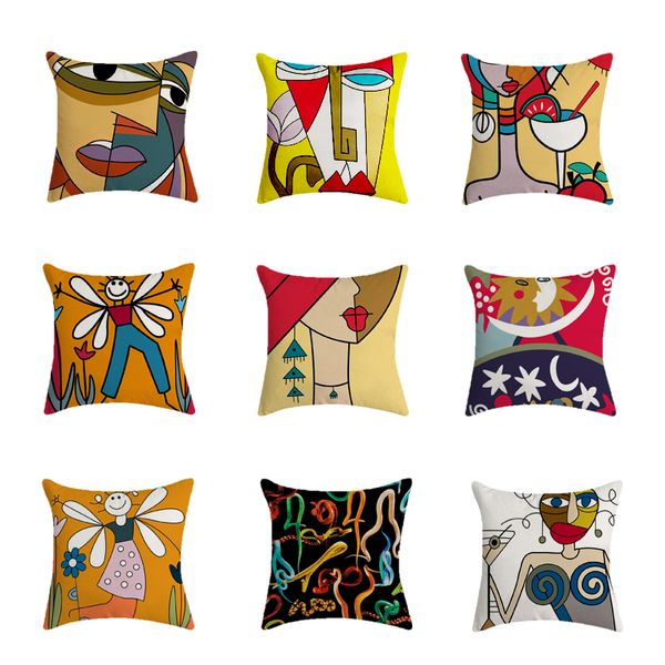 Colorful Beautiful Cartoon Girl Pillow Case Decor Black Women Cushion Cover for Sofa Car Home Pillowcase 45x45
Colorful Beautiful Cartoon Girl Pillow Case Decor Black Women Cushion Cover for Sofa Car Home Pillowcase 45x45