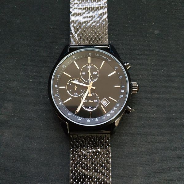 fashion mens watch sport subdial work quartz movement chronograph watches stainless steel mash strap lifestyle waterproof analog s1656, Slivery;brown
fashion mens watch sport subdial work quartz movement chronograph watches stainless steel mash strap lifestyle waterproof analog s1656, Slivery;brown