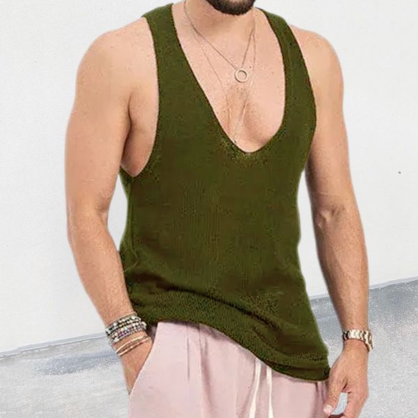 men' tank casual loose sleeveless crew neck camisole mens summer leisure solid color tank for men clothes vest shirt streetwear 2304, White;black
men' tank casual loose sleeveless crew neck camisole mens summer leisure solid color tank for men clothes vest shirt streetwear 2304, White;black