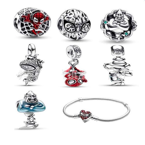 diy spider charm bracelet beaded pendant suitable for pandora style bracelet jewelry253a, Golden;silver
diy spider charm bracelet beaded pendant suitable for pandora style bracelet jewelry253a, Golden;silver